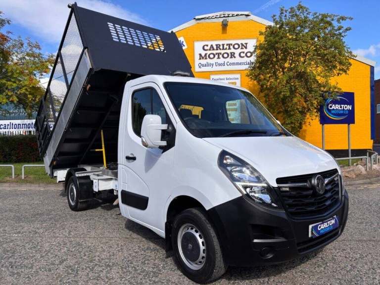 2021 Vauxhall Movano 2.3 CDTi 3500 BiTurbo C/Cab 2dr [ CAGED-TIPPER+T/LIFT ] RWD L2 H1 Euro 6 (1 ...