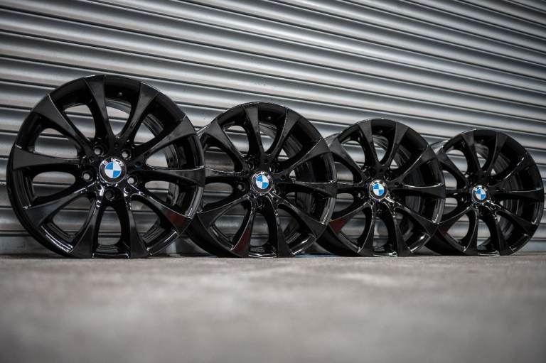 *Refurbished* Genuine 17" BMW 3-Series E90 V-Spoke 188M Staggered Alloy Wheels 5x120