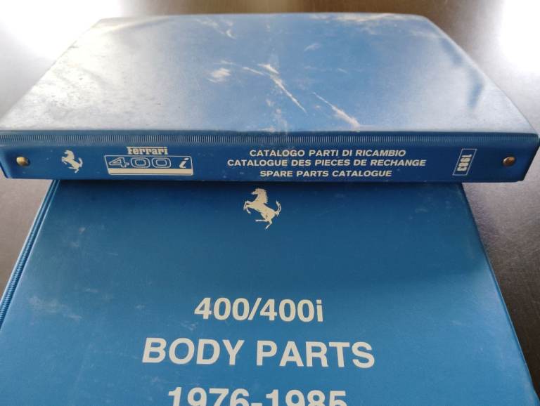 Ferrari 400 / 400i Workshop Manual - Very Rare - Ferrari 400i - Workshop Guide