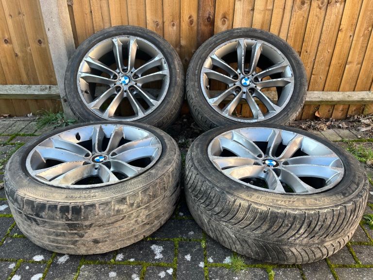 4x bmw 18 inch alloy wheels 