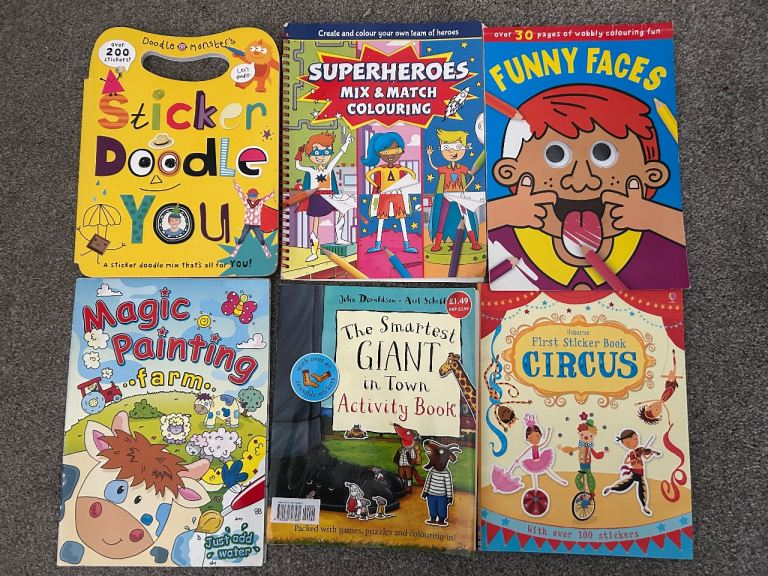 Free children’s activity books 