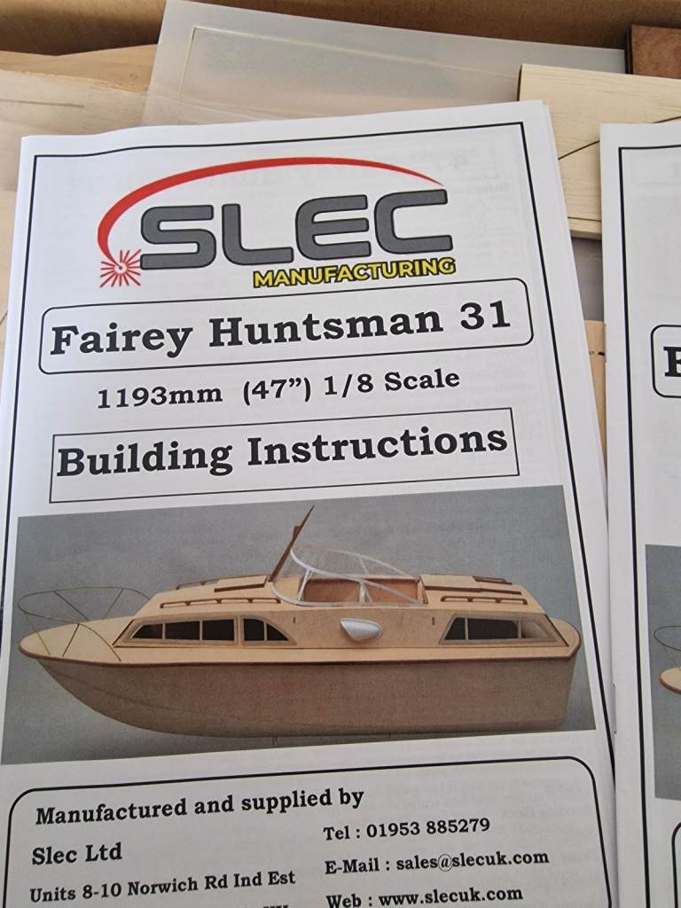Fairy huntsman model boat kit 