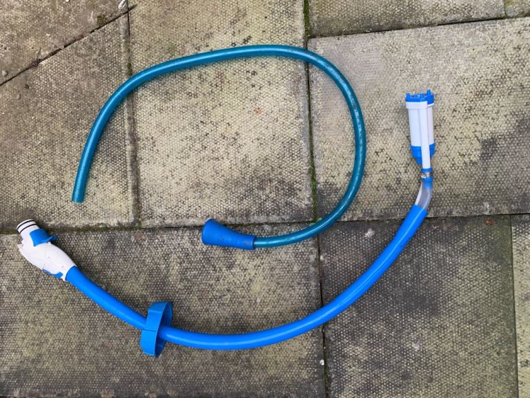 Caravan water pump and tap hose