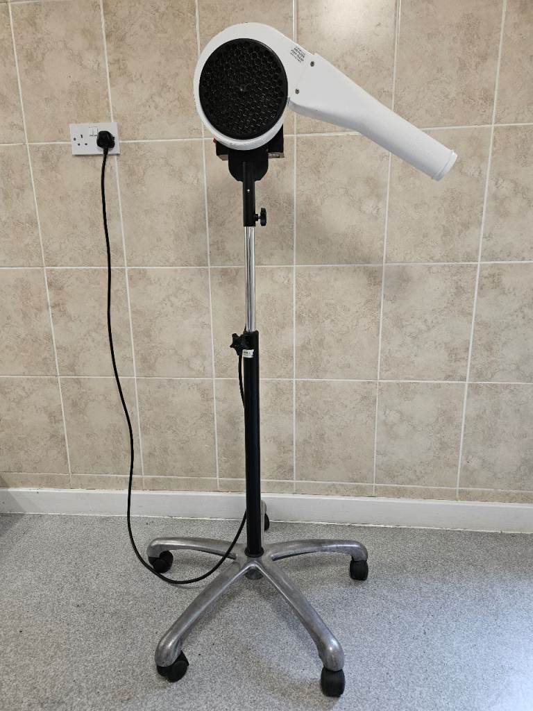 Simpsons Supajet Professional Dog Hair Finishing Stand Dryer, White