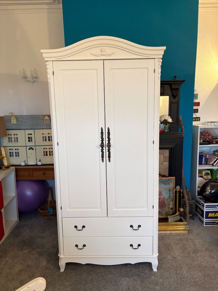 Double French antique style wardrobe 