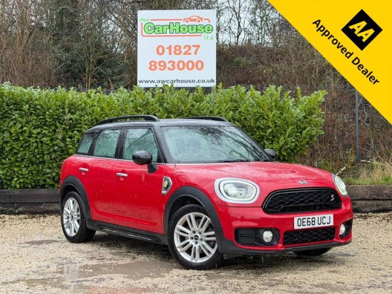 2018 68 MINI COUNTRYMAN 1.5 7.6KWH GPF COOPER SE SUV 5DR PETROL PLUG-IN HYBRID A