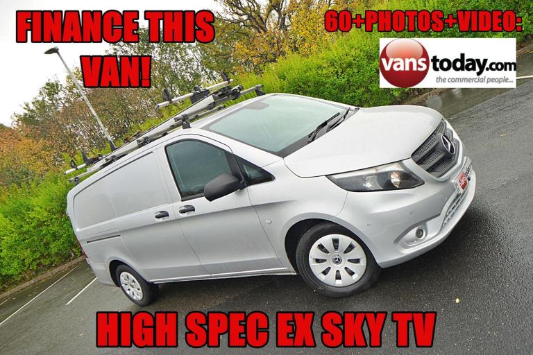 2020 Mercedes-Benz Vito 1.7 Vito 110 Progressive CDI + High Spec + Low Miles + Ex Sky TV Panel Va...