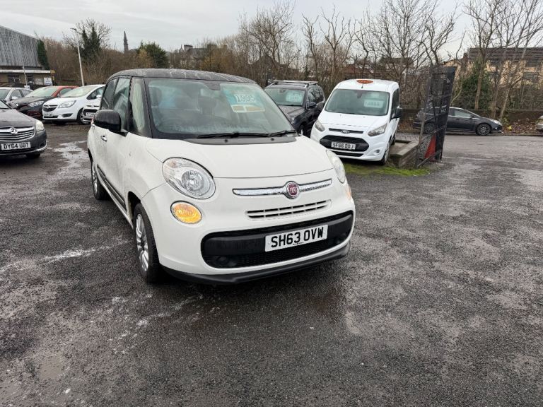 2013(63) Fiat 500L MPV 1.4 Petrol 95,000 Miles MOT'd 25/3/26 , White with black Roof A