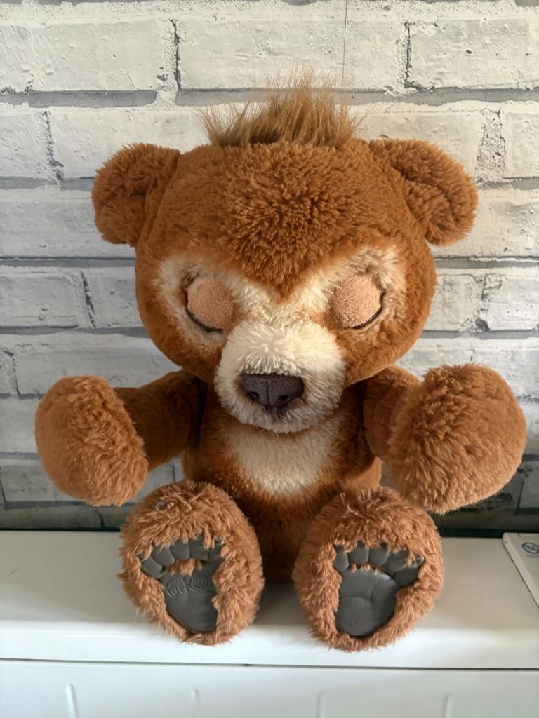 Furreal Friends Cubby The Curious Bear Interactive Plush Toy  