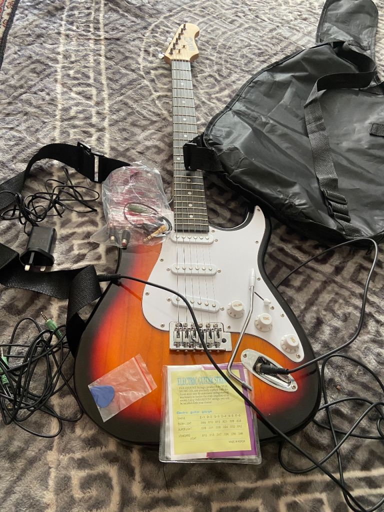 Brand new electric guitar 