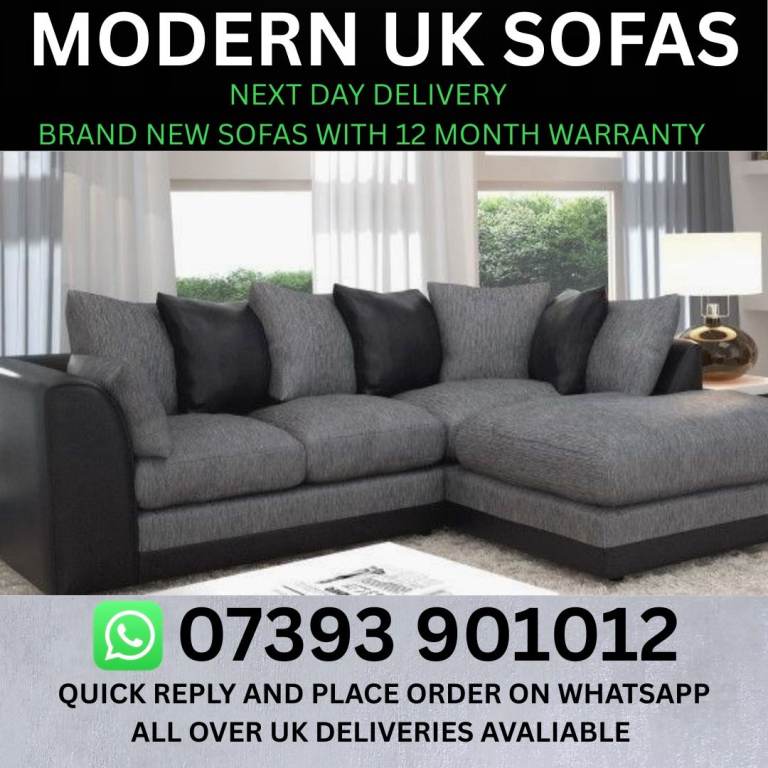 New design corner sofa here