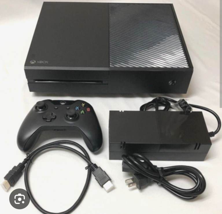 Microsoft Xbox One Console with Controller and Cables