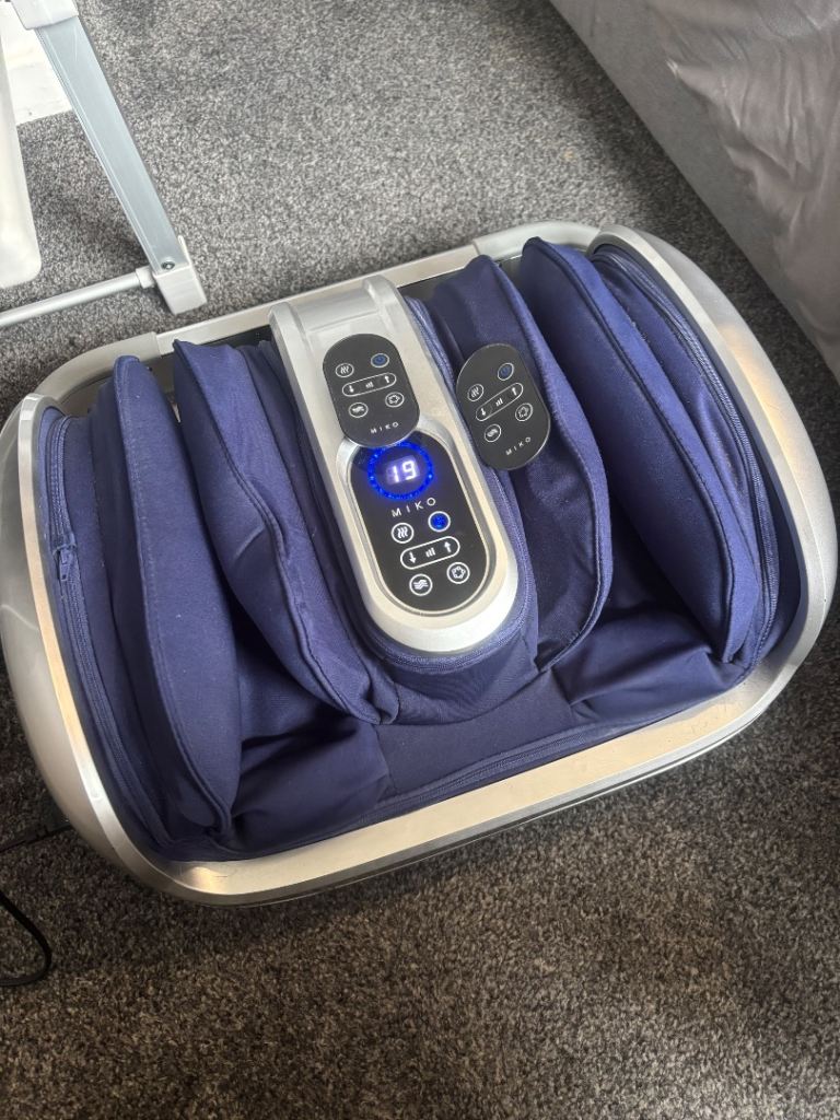 Miko Shiatsu Foot Massager Machine for Deep Tissue Massage and Circulation Used