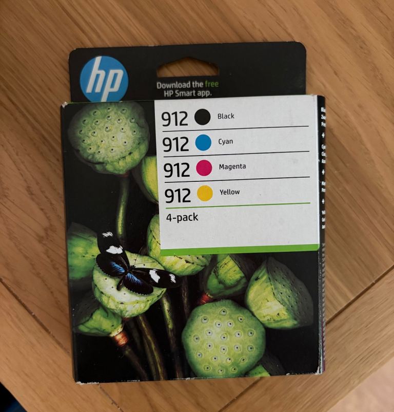 HP Printer Ink 4-Pack 912