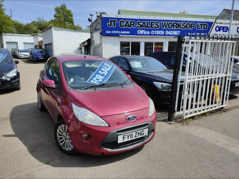 2011 Ford Ka 1.2 Zetec Euro 5 (s/s) 3dr HATCHBACK Petrol Manual