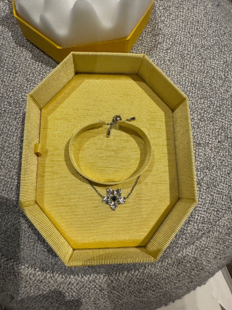 Swarovski silver bracelet