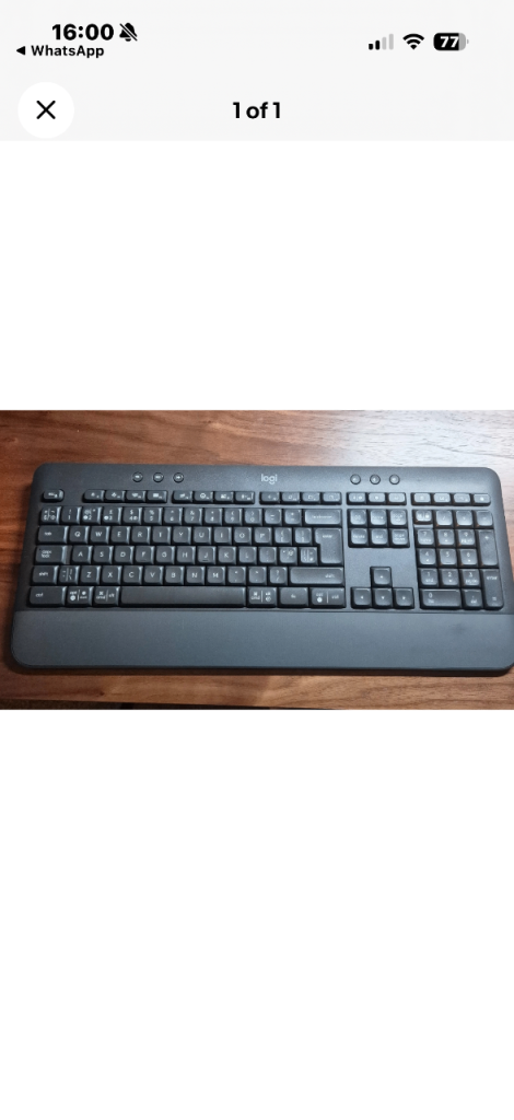 Logitech Signature K650 Bluetooth & Bolt USB Wireless Keyboard - FULL QWERTY UK