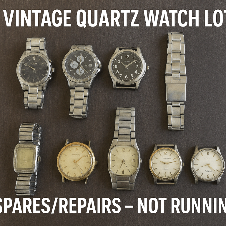 Job Lot of 10 Vintage & Modern Watches 