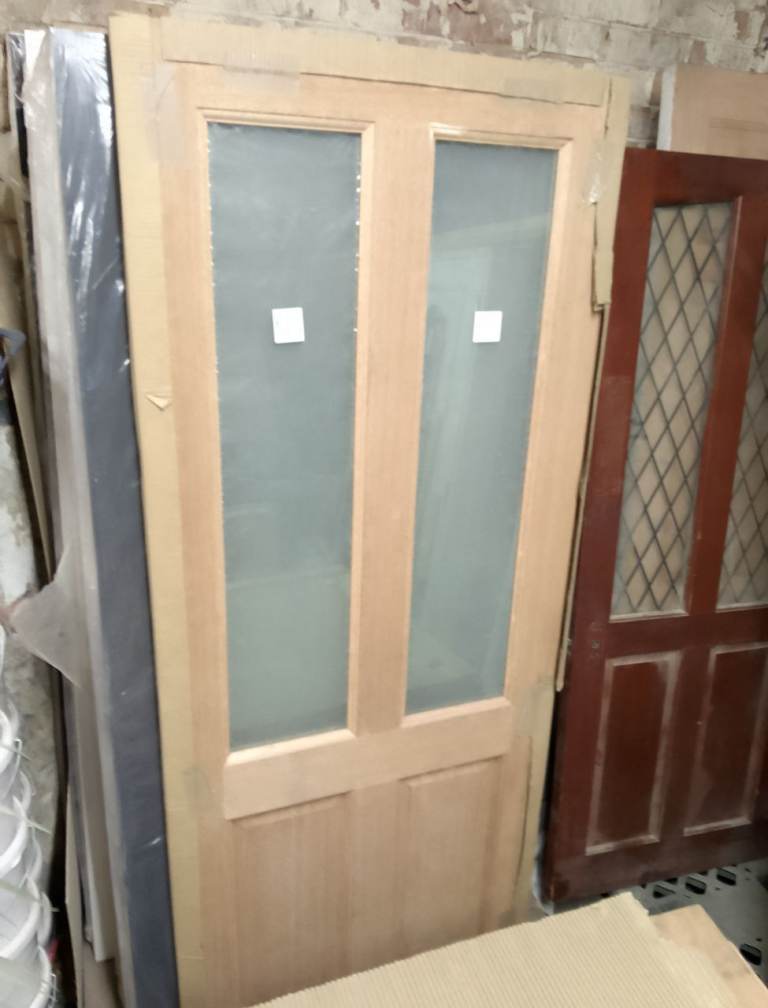 External frosted glass 