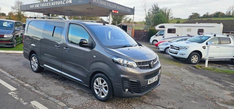 2022 Vauxhall Vivaro 2.0 Turbo D 3100 Elite Crew Van Auto L2 H1 Euro 6 (s/s) 5dr