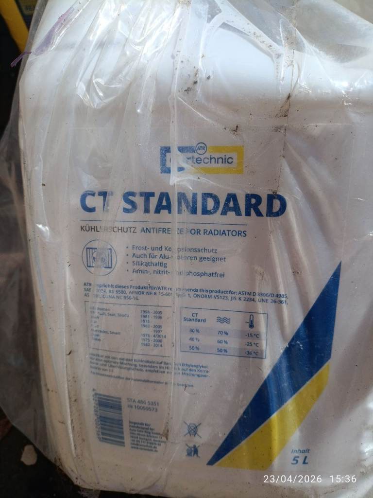 5 lt of Antifreeze for Mercedes Smart Volvo 