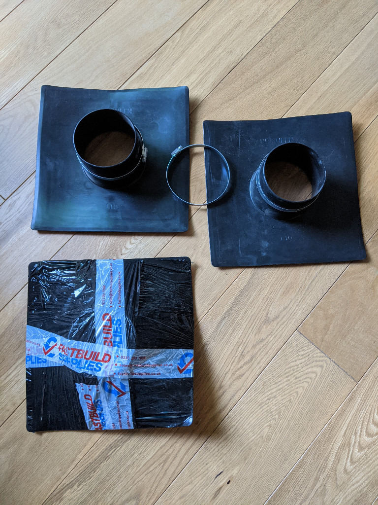Visqueen Top Hat Units x3 110mm *new