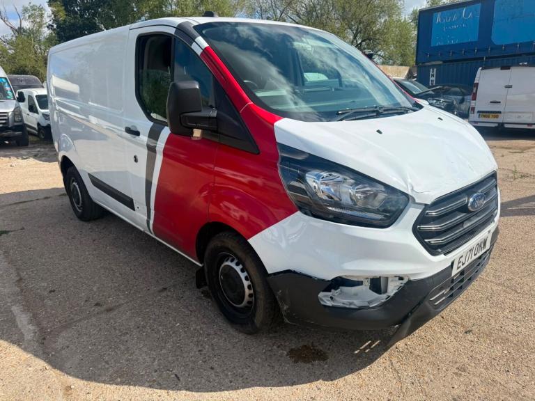 2022 Ford Transit Custom 2.0 EcoBlue 105ps Low Roof Leader Accident Damaged Salvage PANEL VAN Die...