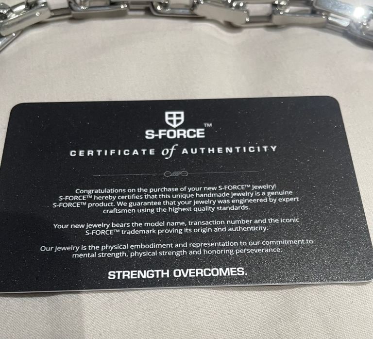 Men’s chain, Strongest chain, gift item - New & Boxed