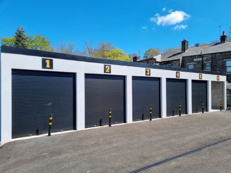Brand new and refurbished garages to rent over 5 sites from £100 per month 