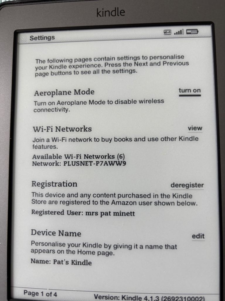 Amazon Kindle