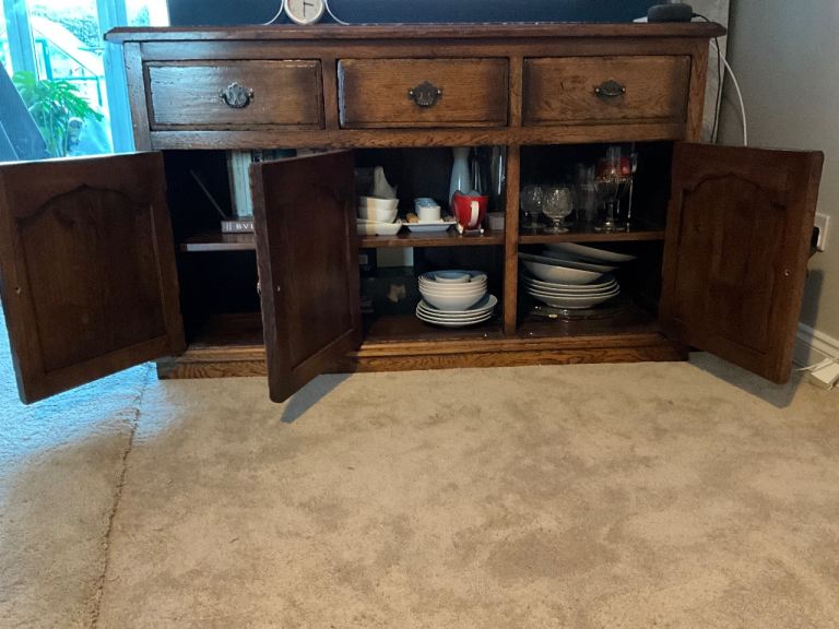 Solid Wooden Sideboard