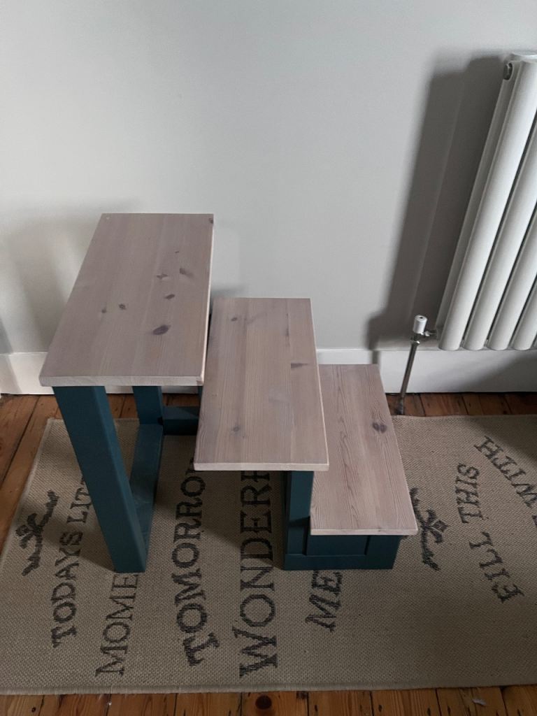 Solid wood pet steps 