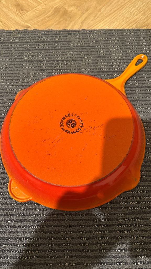 26cm Le creuset griddle frying pan