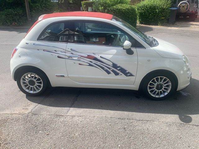 Fiat, 500, Convertible, 2012, Manual, 1242 (cc), 3 doors