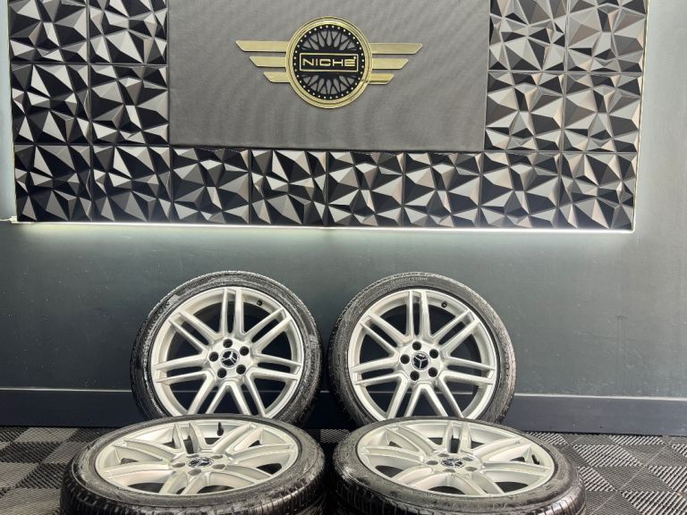19” inch genuine ronal mercedes amg alloys wheels e s class 5x112 