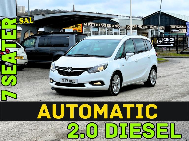 2017 Vauxhall Zafira 2.0 CDTi SRi Nav 5dr Auto MPV Diesel Automatic
