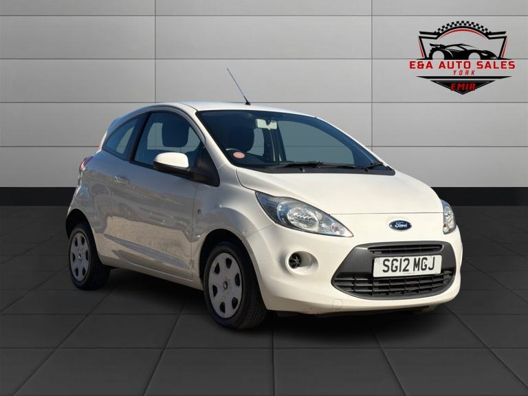 FORD KA 1.2 Edge White Manual Petrol 2012