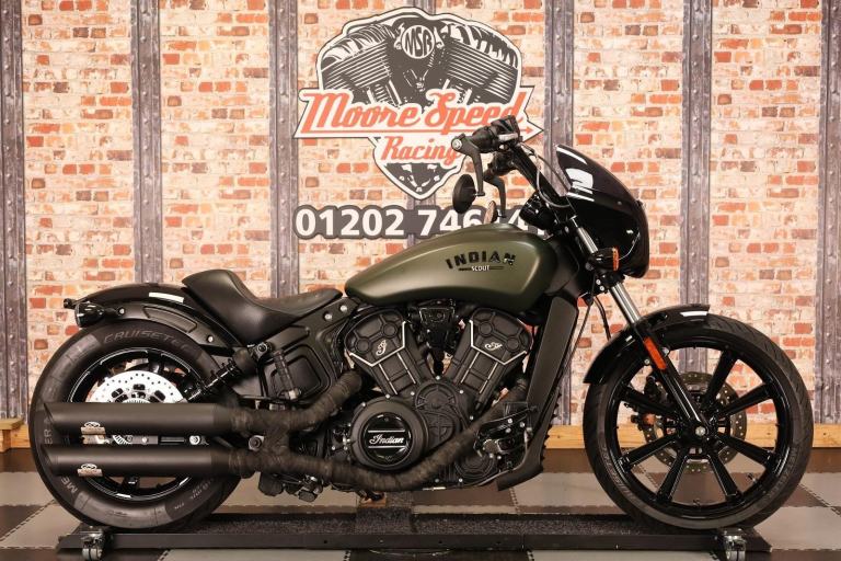 **DEPOSIT TAKEN** 2022 INDIAN SCOUT ROGUE - 4,516 MILES - JEKILL AND HYDE