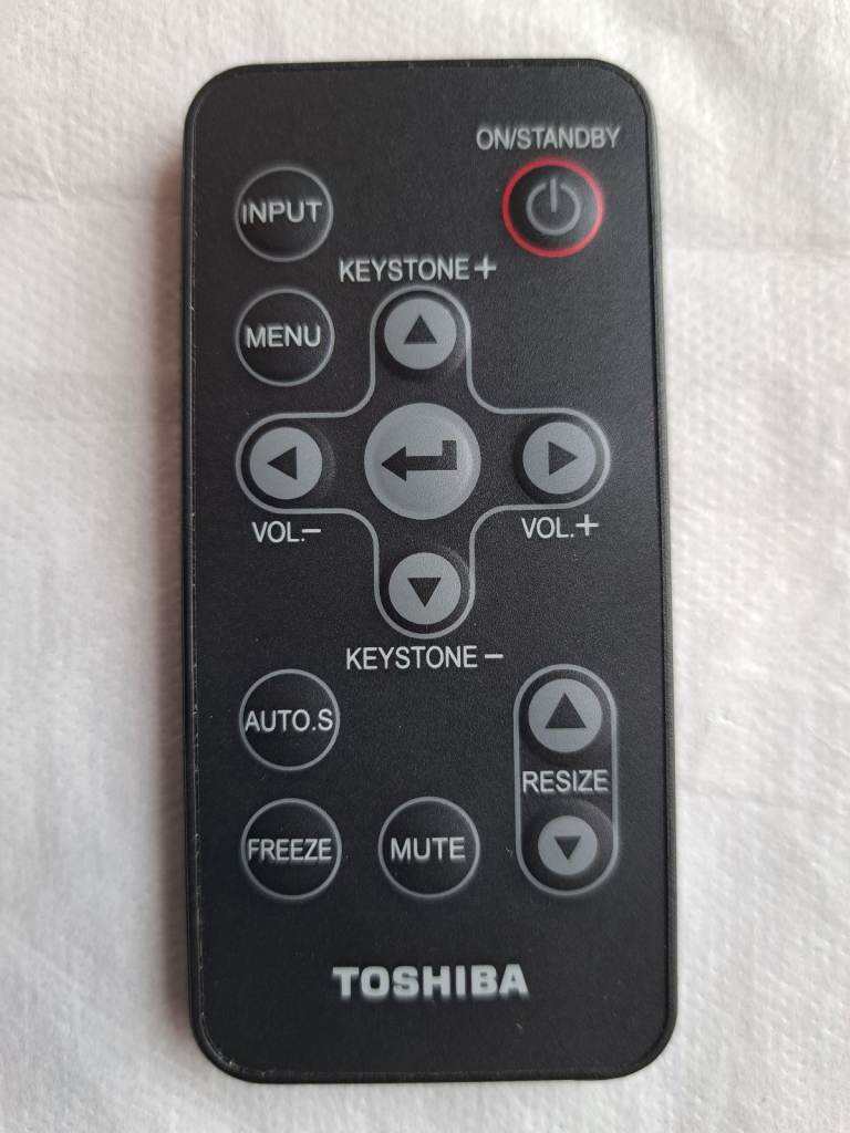 Toshiba Projector Remote Control