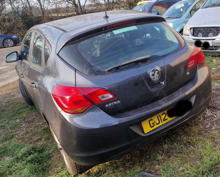 Vauxhall Astra J Tailgate Grey Z177 2012