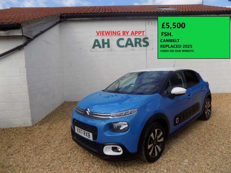 2017 Citroen C3 1.2 PureTech 82 Flair 5dr HATCHBACK Petrol Manual