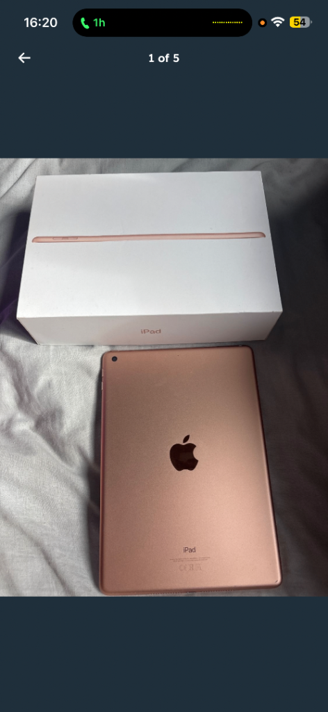 iPad rose gold 