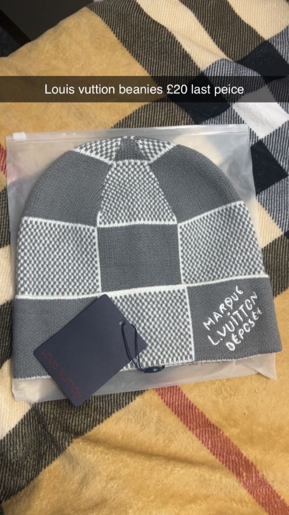 Louis Vuitton Beanie – Grey, New with Tags