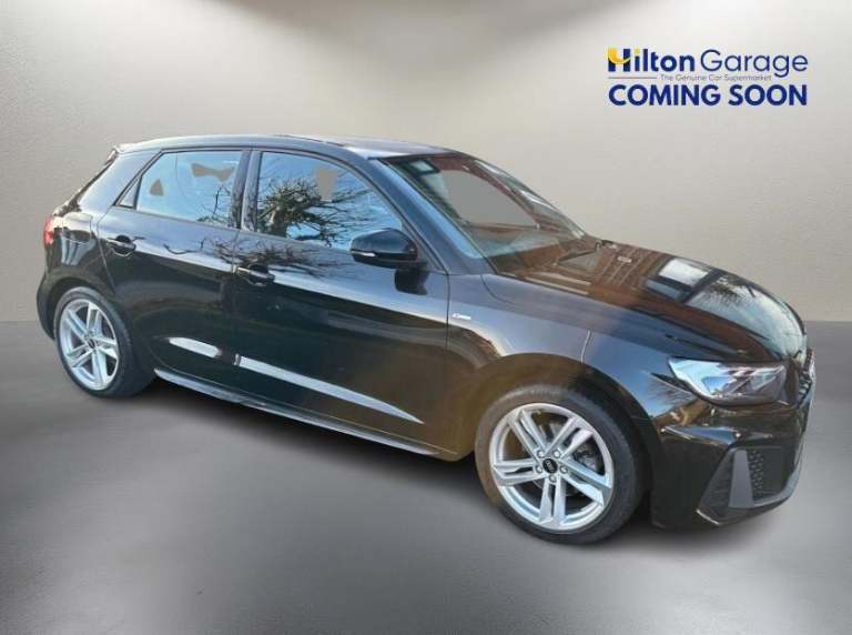 2023 Audi A1 1.0 TFSI 30 S line Sportback 5dr Petrol S Tronic Euro 6 (s/s) (110 ps) BLUE HATCHBAC...