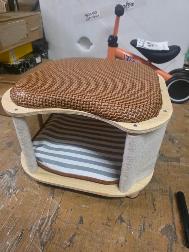 A new already built cat bed .