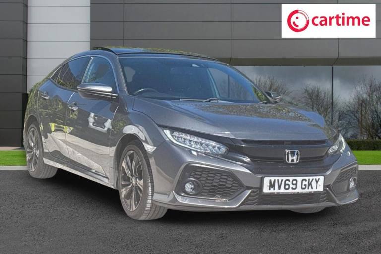 2019 69 HONDA CIVIC 1.0 VTEC TURBO EX HATCHBACK 5DR PETROL CVT EURO 6 (S/S) (126