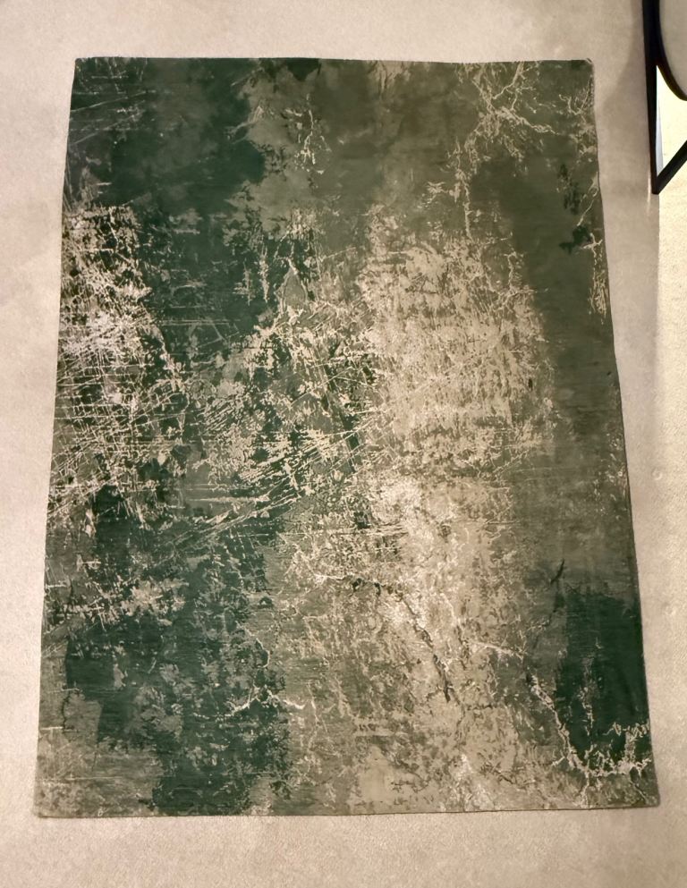 Louis De Poortere Cracks Deep Mine Pine Rug 140x200 – RRP £399