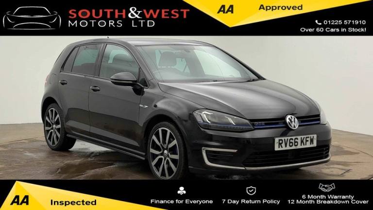 2016 Volkswagen Golf 1.4 TSI GTE 5dr DSG [Nav] HATCHBACK PETROL/ELECTRIC Automatic