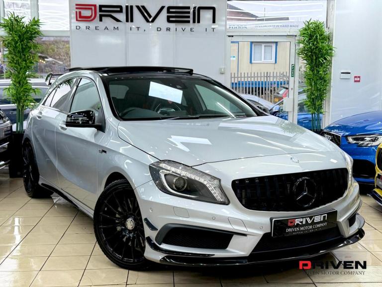 PAN ROOF! MERCEDES BENZ A45 2.0 AMG DCT 7G +4 MATIC +AMG AERO KIT +FREE DELIVERY