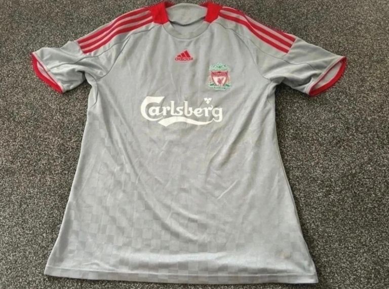Adidas Liverpool FC Carlsberg Gerrard Shirt
